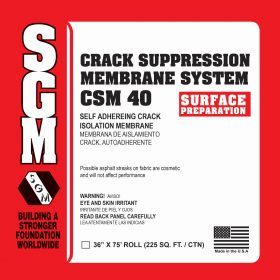SGM — Crack Suppression Membrane System (CS 40)