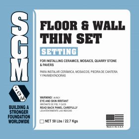SGM — Floor and Wall Thin-Set Mortar (726/727)