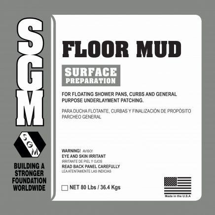 SGM — Floor Mud Surface Preparation (833)