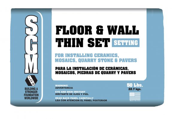 SGM — Floor and Wall Thin-Set Mortar (726/727) — Bag