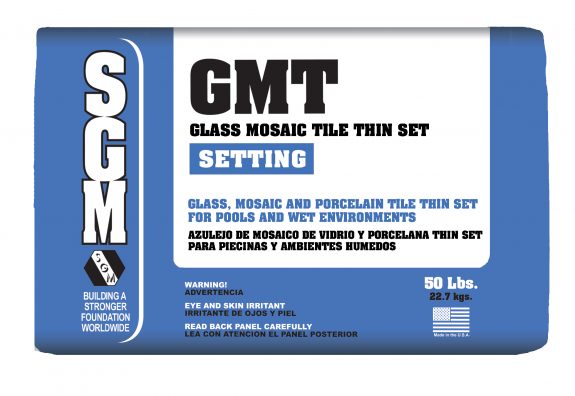 SGM — Glass Mosaic Tile (GMT) Thin-Set Mortar (Bag)