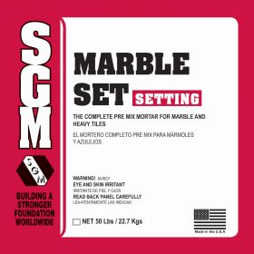 SGM — Marble Set Mortar