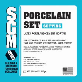SGM — Porcelain Set Mortar