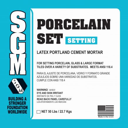 SGM — Porcelain Set Mortar