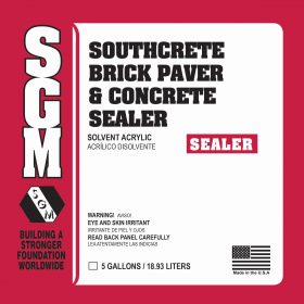 SGM — Southcrete™ Brick Paver and Concrete Sealer
