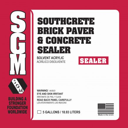 SGM — Southcrete™ Brick Paver and Concrete Sealer