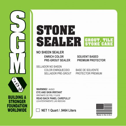 SGM — Stone Sealer — No Sheen Sealer