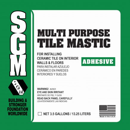 SGM — Multi-Purpose Tile Mastic