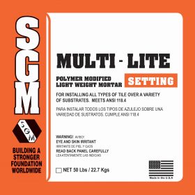 SGM — Multi-Lite Polymer Modified Light-Weight Mortar