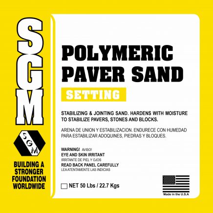 SGM — Polymeric Paver Sand (PPS)
