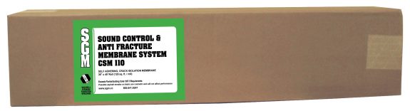 SGM — Sound Control and Anti-Fracture Membrane System (CS 110) — Roll (Box)
