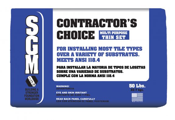 SGM — Contractor's Choice Multi-Purpose Thin-Set Mortar (Bag)